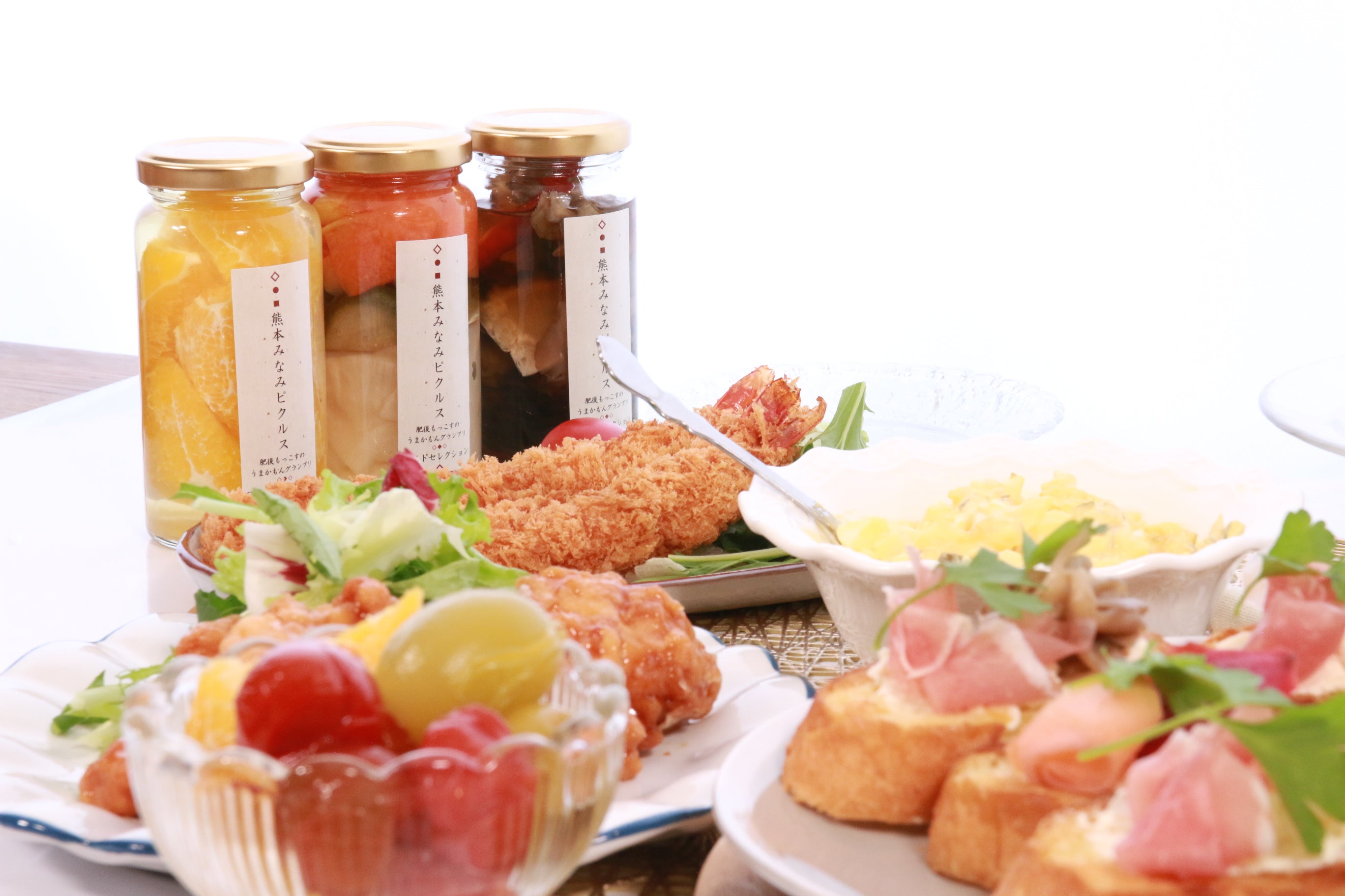 おやつやおつまみにもピッタリ!ヘルシーな贈り物!【ピクルスギフト4本セット】