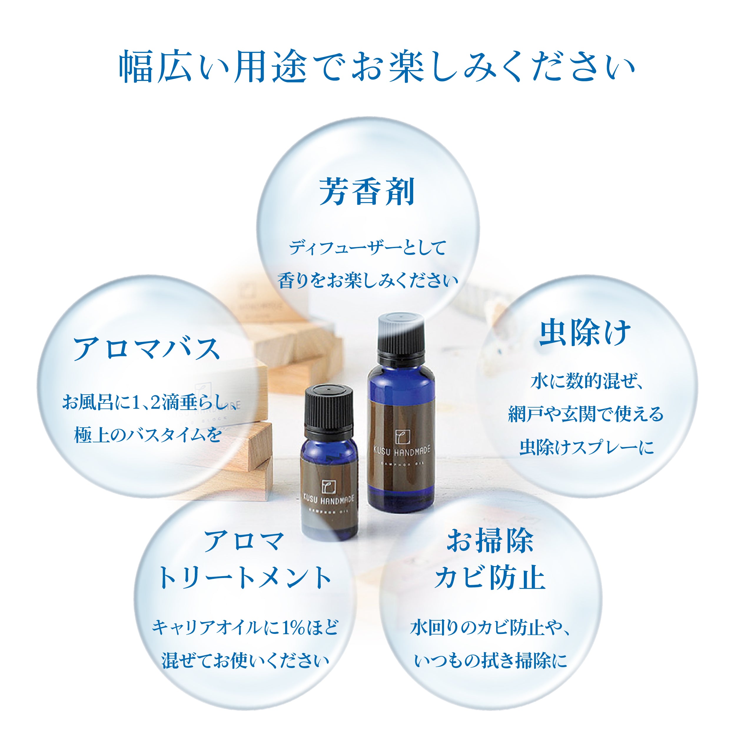 エコブロック12個セット<カンフルオイル付き/桐箱入り>